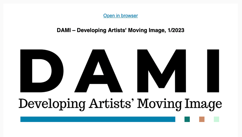 DAMI Newsletter.
