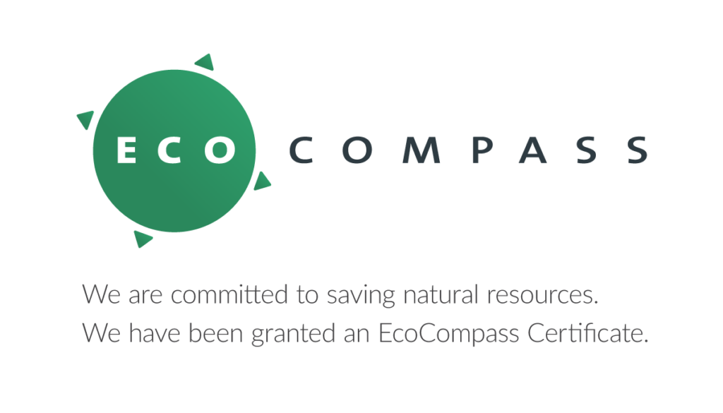 Eco Compass sign.